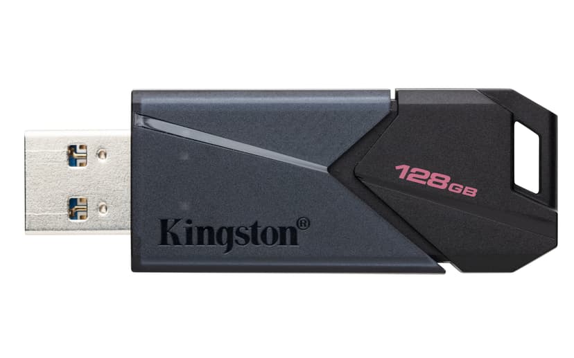 Kingston DataTraveler Exodia Onyx 128GB USB A-tyyppi Musta