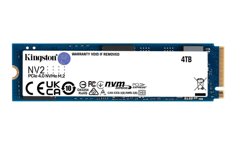Kingston NV2 4TB SSD M.2 PCIe 4.0