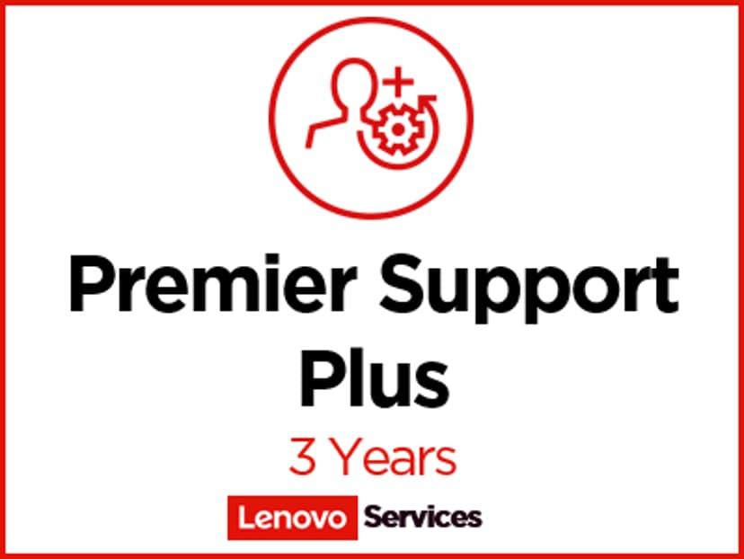 Lenovo Premier Support Plus Upgrade - laajennettu palvelusopimus - 3 vuotta - on-site