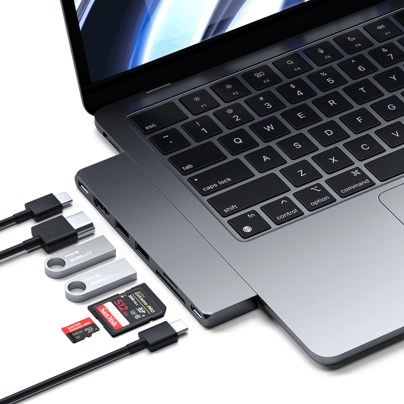 Satechi Pro Hub Slim USB 3.2 Gen 2 (3.1 Gen 2) Type-C