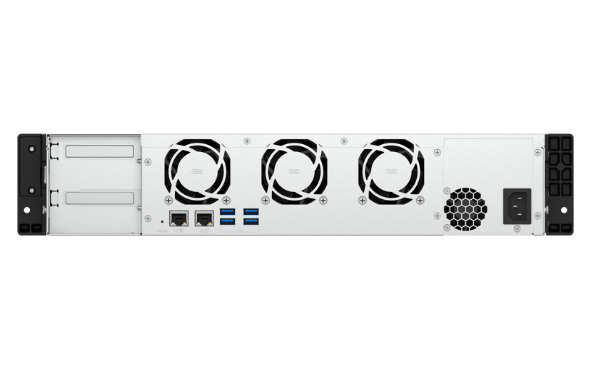 QNAP QNAP TS-855EU-8G NAS- ja tallennuspalvelimet SAN Teline ( 2U ) Ethernet LAN Musta C5125