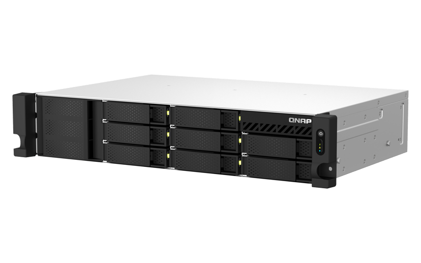 QNAP QNAP TS-864EU-8G NAS- ja tallennuspalvelimet Teline ( 2U ) Ethernet LAN Musta