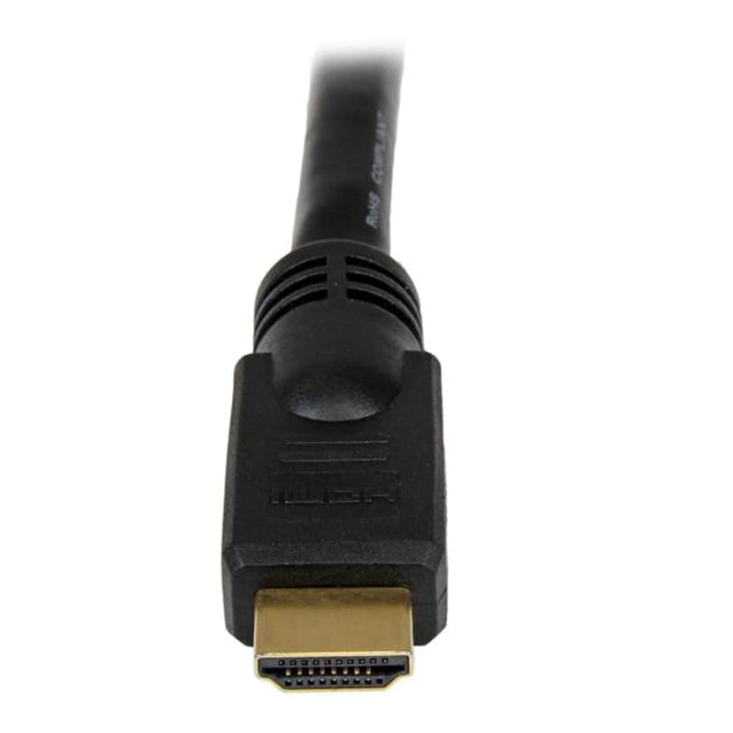 Startech 15m High Speed HDMI Cable Ultra HD 4k x 2k HDMI Cable M/M 15m HDMI-tyyppi A (vakio) HDMI-tyyppi A (vakio) Musta