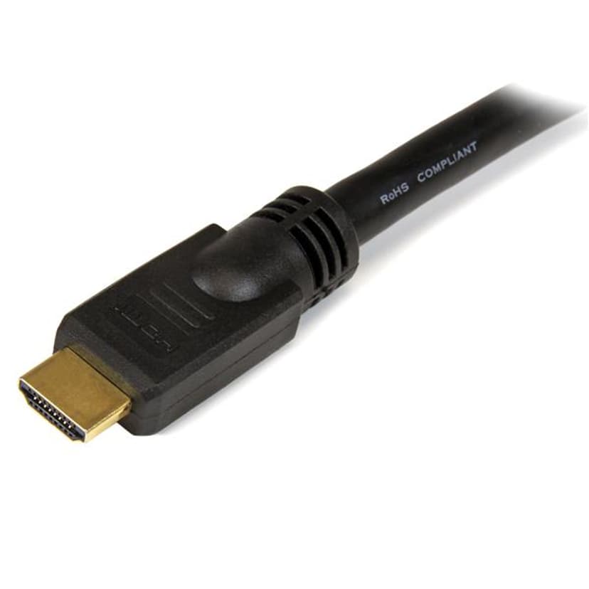 Startech 15m High Speed HDMI Cable Ultra HD 4k x 2k HDMI Cable M/M 15m HDMI-tyyppi A (vakio) HDMI-tyyppi A (vakio) Musta