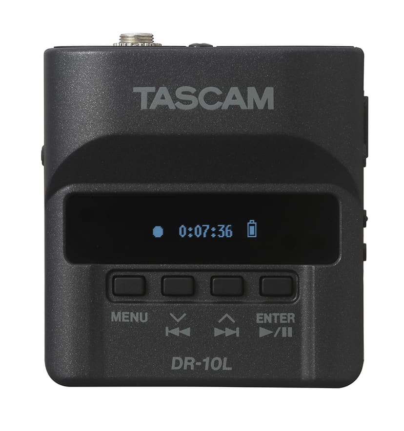Tascam Digital Audio Recorder With Lavalier Microphone