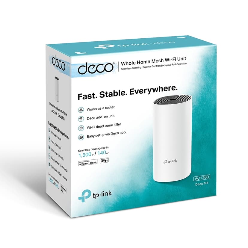 TP-Link Deco M4 Mesh WiFi System 1-Pack
