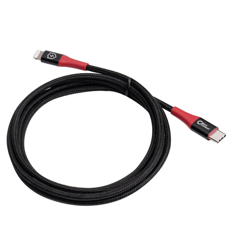 Microconnect USB-C To Lightning Data Blocker Cable 1.5m 1.5m Musta
