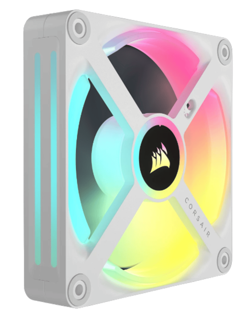 Corsair iCUE LINK QX120 RGB Expansion Kit White Tuuletin Valkoinen