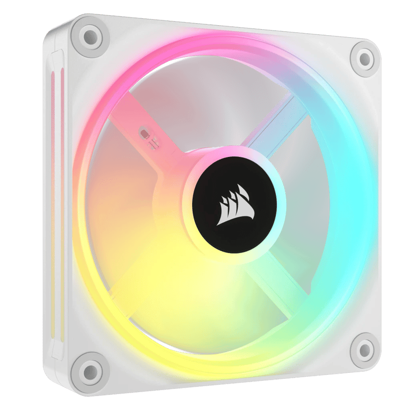 Corsair iCUE LINK QX120 RGB Starter Kit White Tuuletin Valkoinen