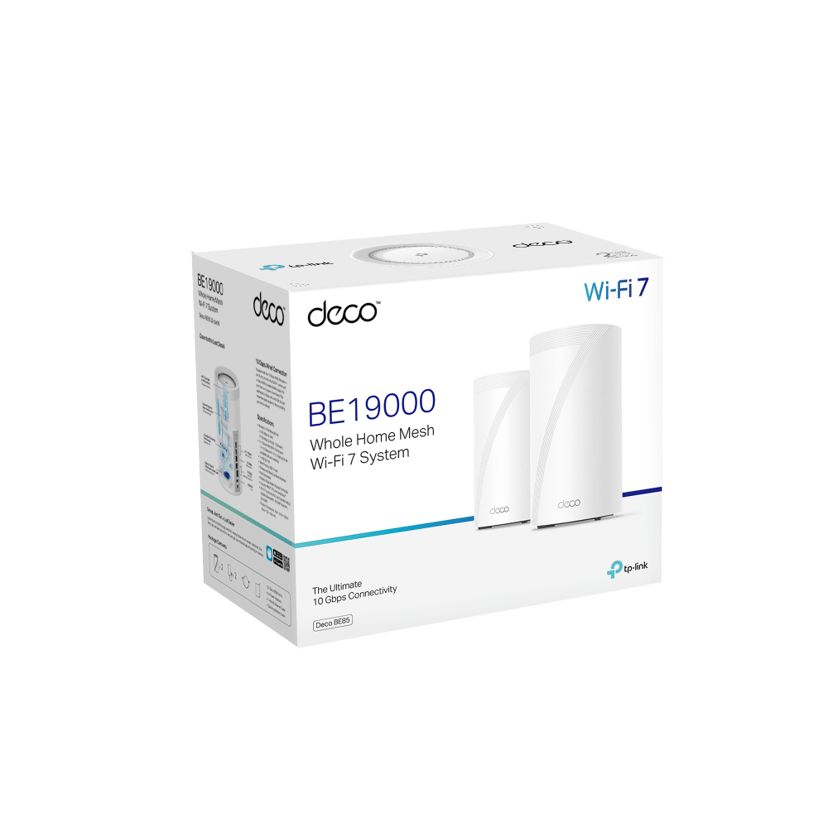 TP-Link Deco BE85 WiFi 7 Mesh System 2-Pack