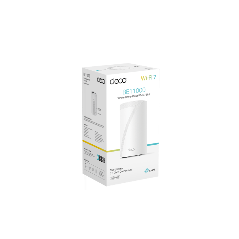 TP-Link Deco BE65 WiFi 7 Mesh System 1-Pack