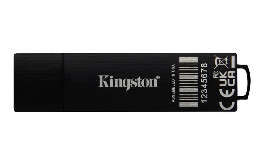 Kingston IronKey D500s 16GB USB A-tyyppi Musta