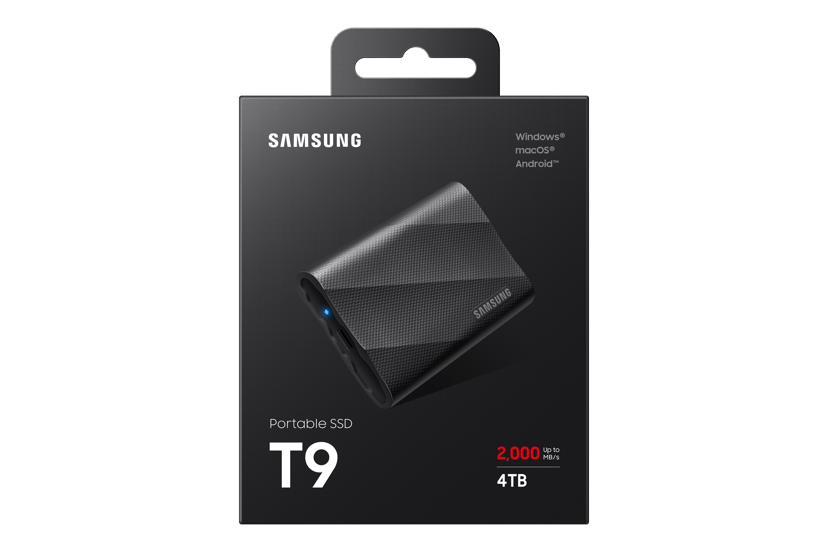 Samsung Portable SSD T9 4TB USB Type-C Musta