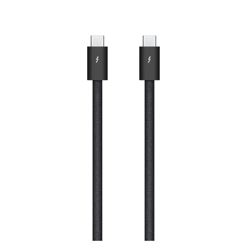 Apple Thunderbolt 4 Pro - 1m 1m USB C USB C Musta