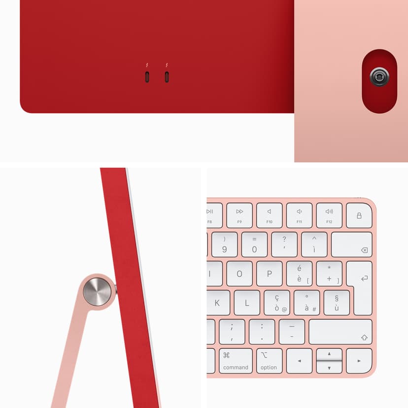 Apple iMac (2023) 24" Vaaleanpunainen
