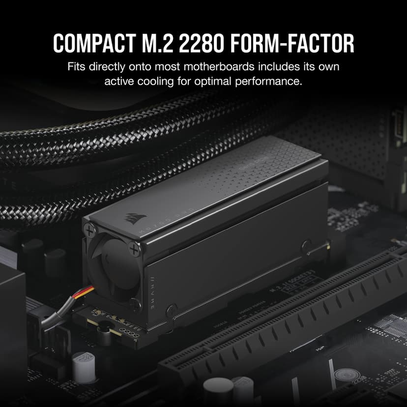 Corsair MP700 PRO 1TB GEN5 X4 2.0 SSD Heatsink M.2 PCIe 5.0