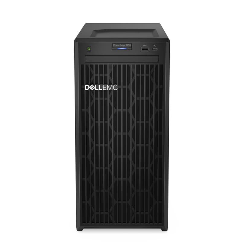 Dell DELL PowerEdge T150 palvelin 2 TB Teline ( 4U ) Intel Xeon E E-2314 2,8 GHz 16 GB DDR4-SDRAM 300 W