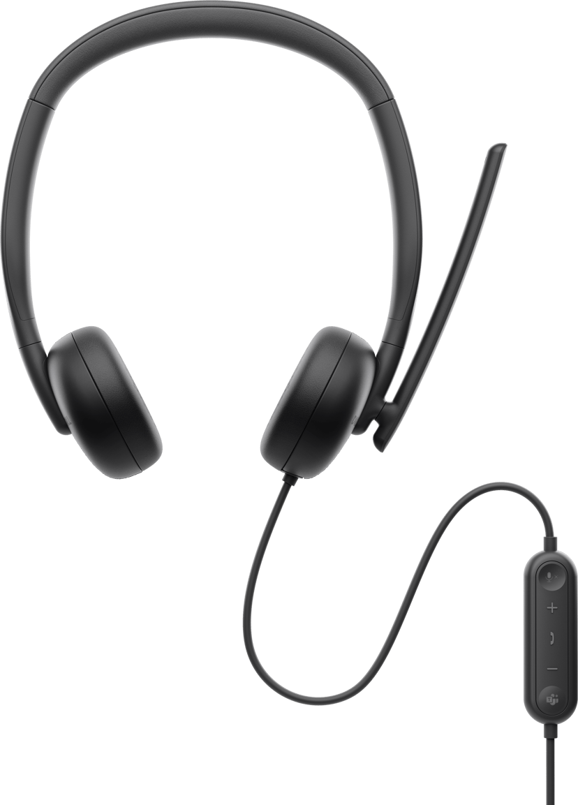 Dell Wired Headset WH3024 Musta Microsoft Teams (Open Office) Certified
Zoom Certified