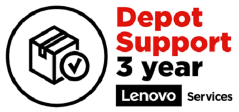 Lenovo Depot/Customer Carry-In Upgrade - laajennettu palvelusopimus - 3 vuotta