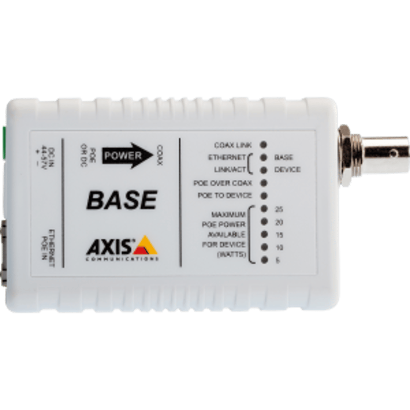 Axis T8640 PoE+ over Coax Adapter Kit
