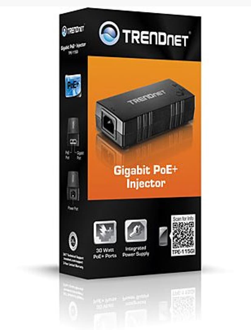 Trendnet TPE-115GI Gigabit PoE+ Injector