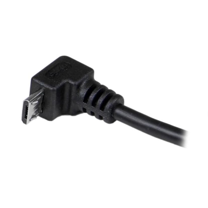 Startech .com 2m Micro USB Cable Cord 2m USB A Micro-USB B Musta