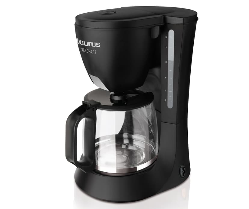 TAURUS Coffee Maker 12 Cups Black