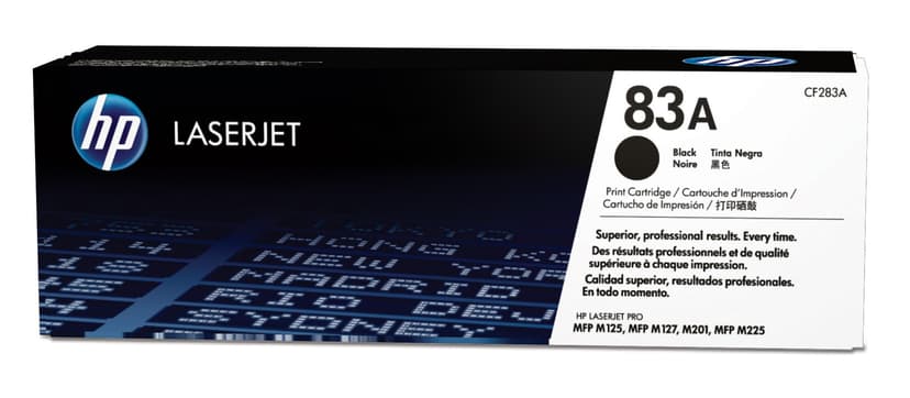 HP Värikasetti Musta 83A 1.5K - CF283A