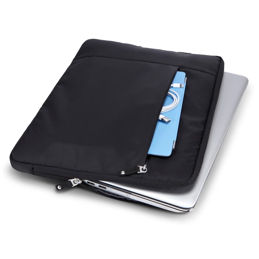 Case Logic Laptop Slim Sleeve iPad 10.1", tablets 15.6" Musta