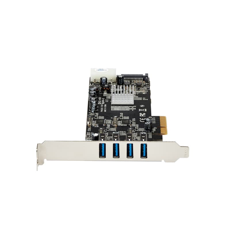 Startech 4 Port PCI Express USB 3.0 Card W/ 4 Dedicated Channels