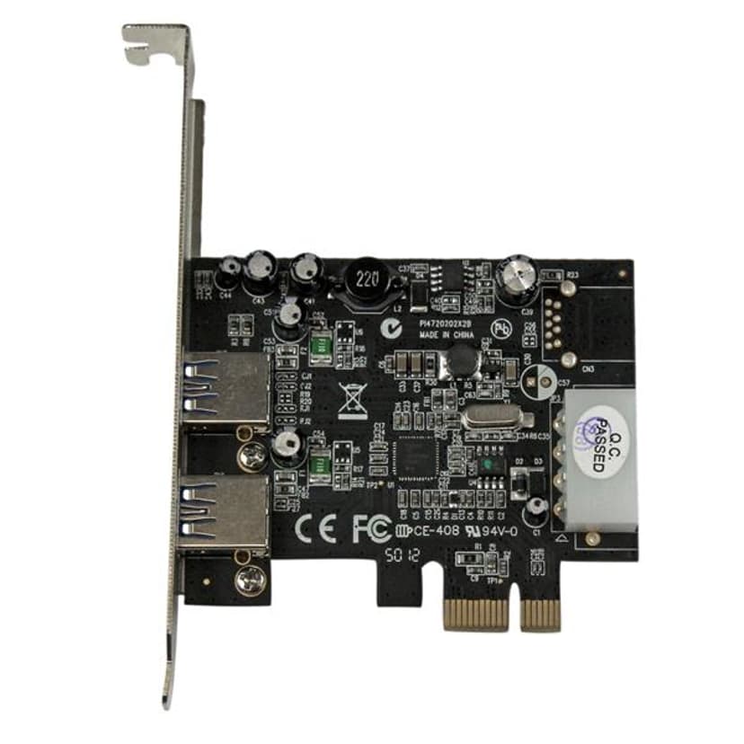 Startech 2 Port PCI Express (PCIe) USB 3.0 Card with UASP