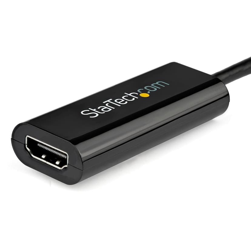 Startech .com USB 3.0 to HDMI Adapter, 1080p (1920x1200), Slim/Compact USB to HDMI Display Adapter Converter for Monitor, USB Type-A External Video & Graphics Card, Black, Windows Only