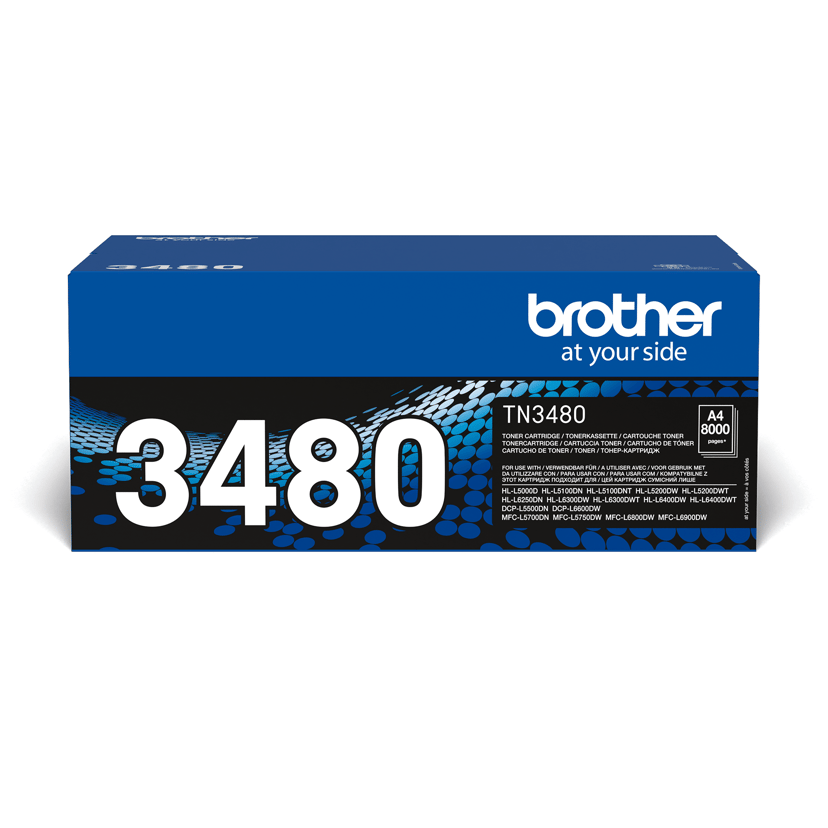 Brother Värikasetti Musta 8k - HL-L6300