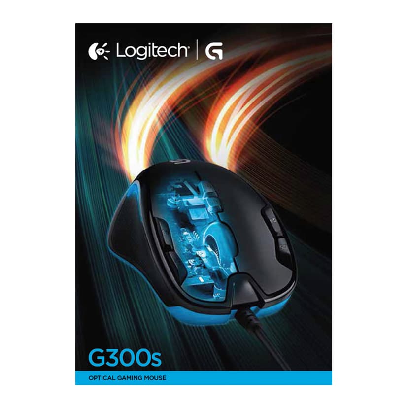Logitech Gaming Mouse G300s USB A-tyyppi 2500dpi