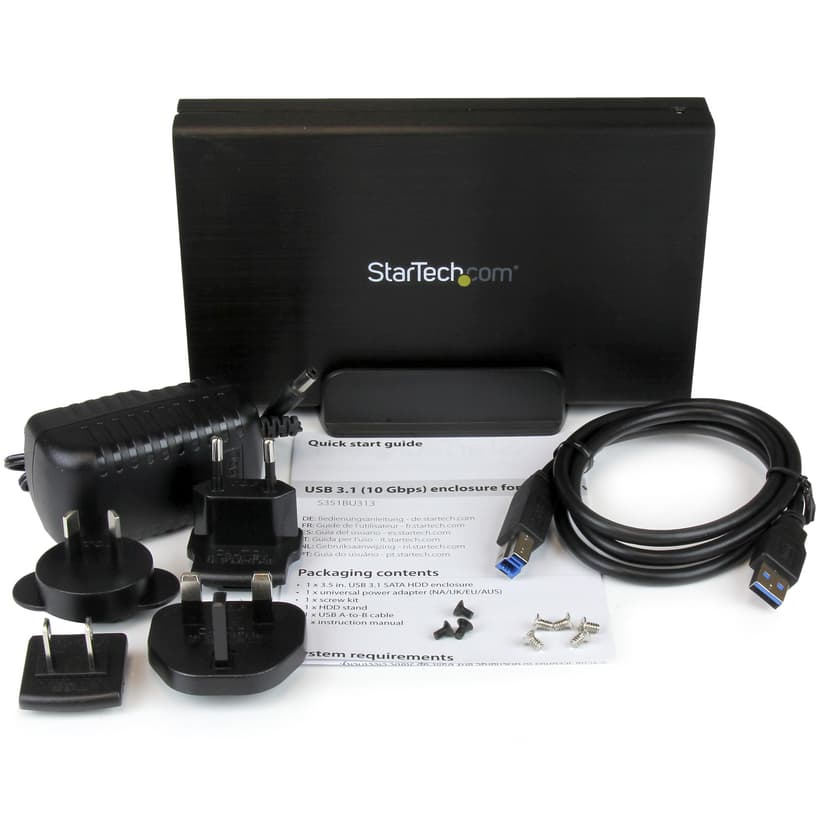 Startech USB 3.1 (10Gbps) Enclosure for 3.5" SATA Drives
