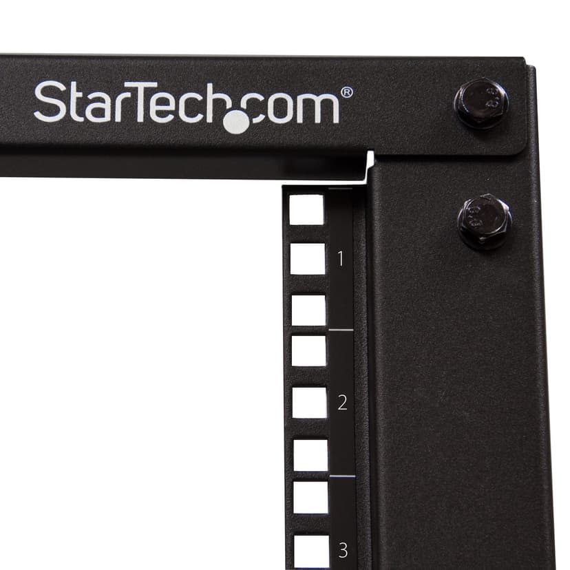 Startech 12U Adjustable Depth Open Frame 4 Post Server Rack