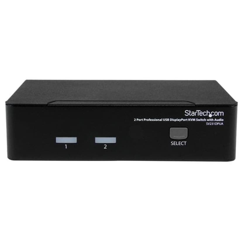 Startech 2 Port Professional USB DisplayPort KVM Switch with Audio