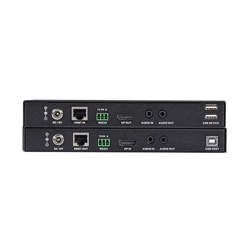 Black Box DisplayPort Extender Kit Over CATX - Audio USB RS232