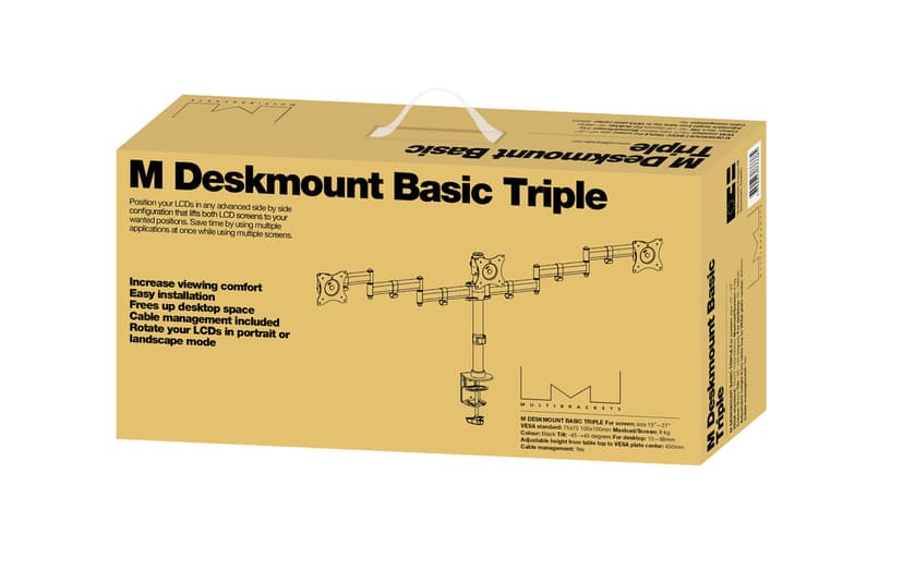Multibrackets M Deskmount Basic Triple