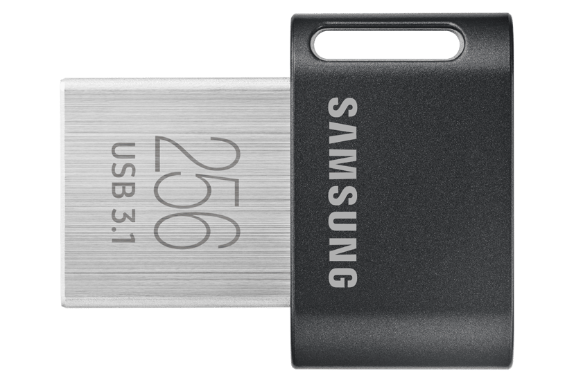 Samsung FIT Plus 256GB USB A-tyyppi Harmaa, Hopea