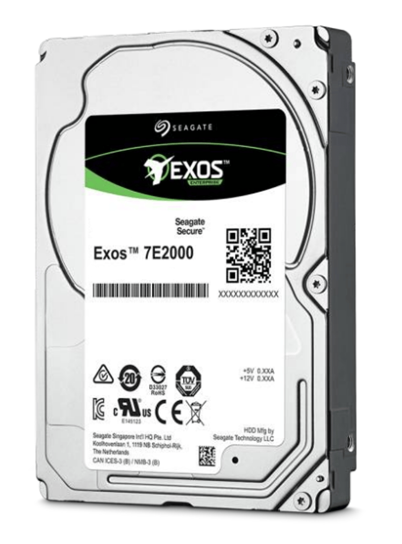 Seagate Exos 7E2000 512N 2000GB 2.5" 7200r/min Serial ATA III HDD