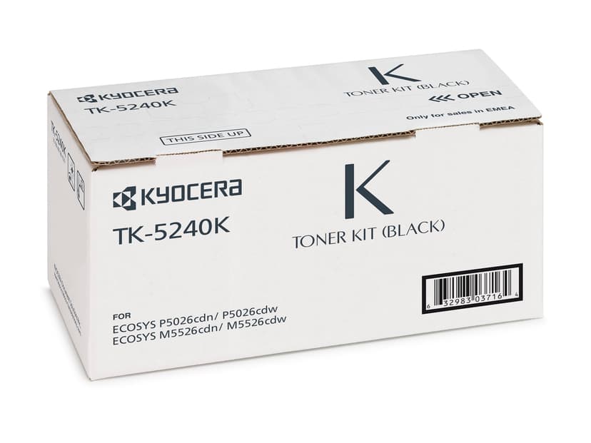 Kyocera Värikasetti Musta 4K Tk-5240K - M5526/P5026