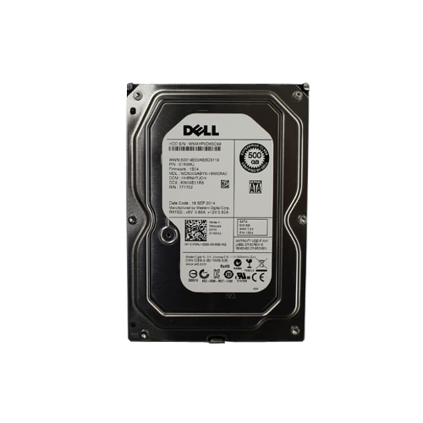 Dell Kiintolevyasema 3.5" 7200r/min SATA 500GB HDD