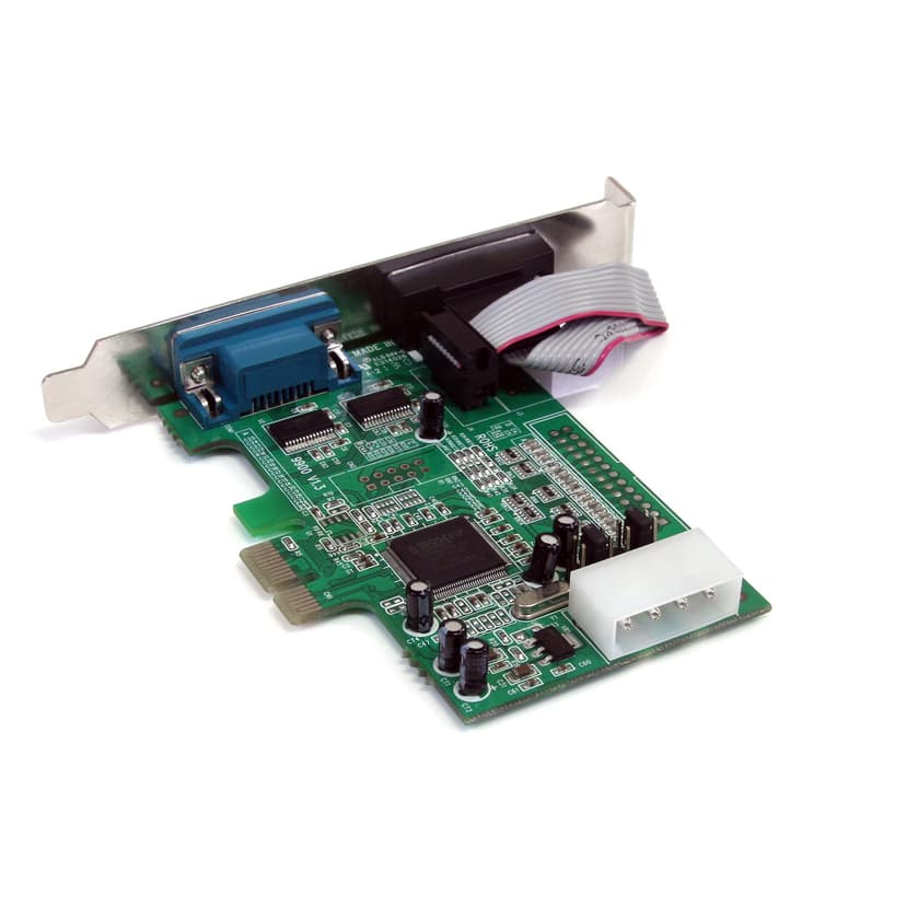 Startech 2 Port Native PCI Express RS232 Serial Adapter Card with 16550 UART