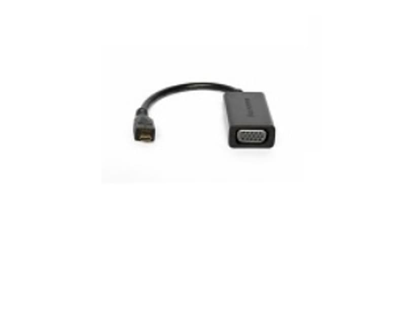 Lenovo Video / audio adapteri VGA (D-Sub) HDMI-tyyppi D (mikro) Musta