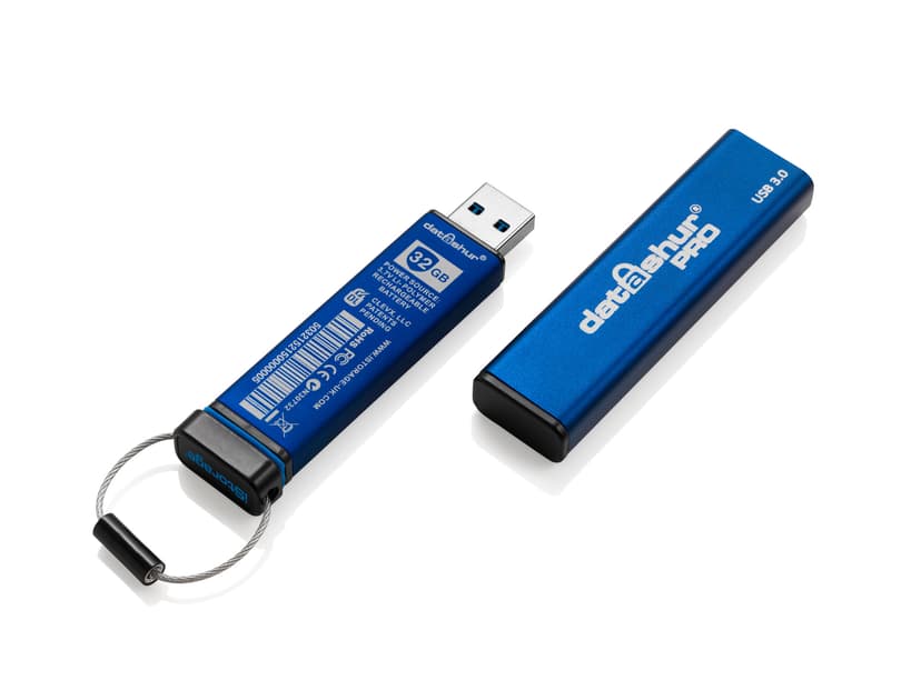 Istorage datAshur PRO 8GB 8GB USB A-tyyppi Sininen