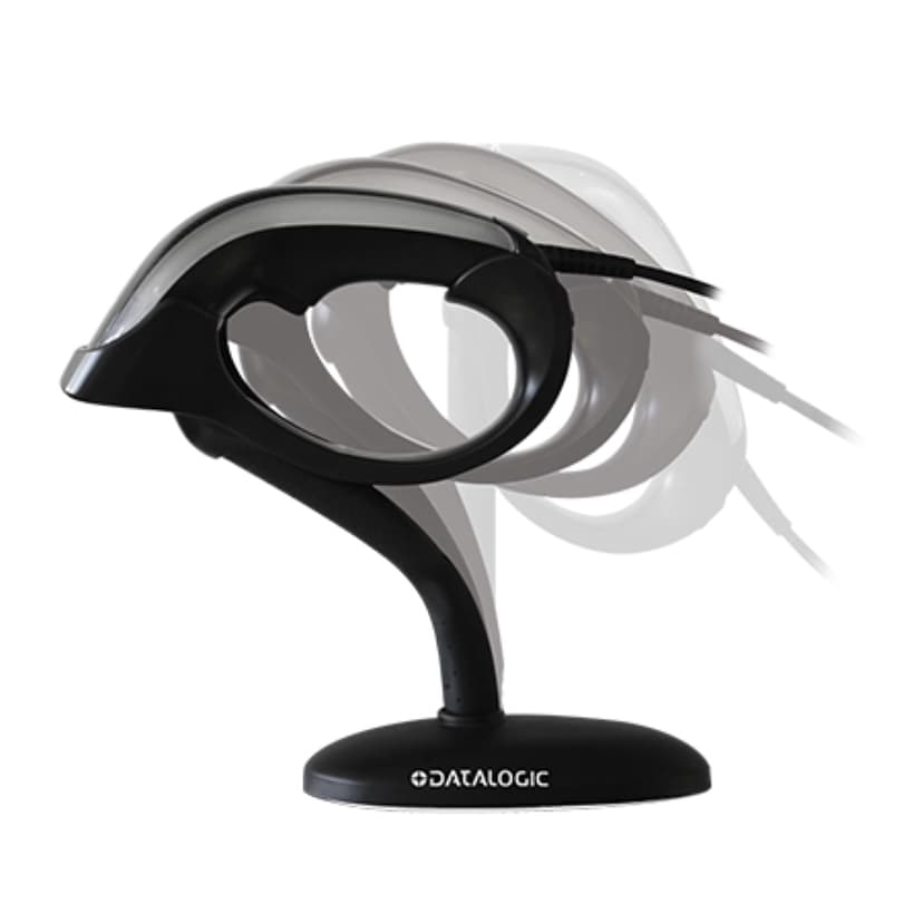 Datalogic Heron HD 3430 2D USB-Kit Black With Stand