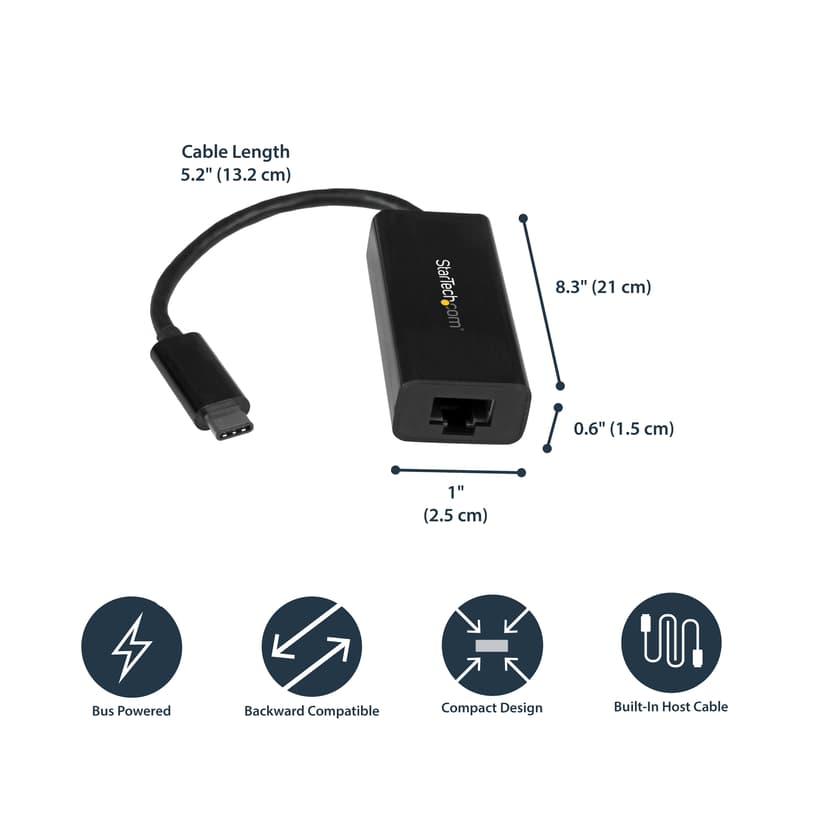 Startech USB-C Gigabit Adapter