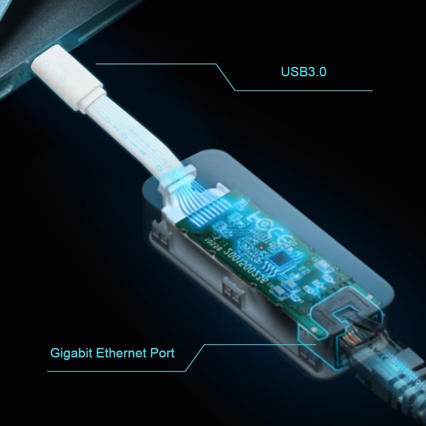 TP-Link UE300c USB-C to RJ45 Gigabit Ethernet Adapter