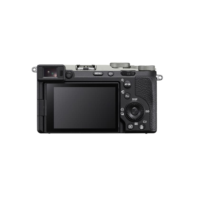Sony Sony α 7C II + FE 28-60mm F4-5.6 MILC 33 MP Exmor R CMOS 7008 x 4672 pikseliä musta, Hopea